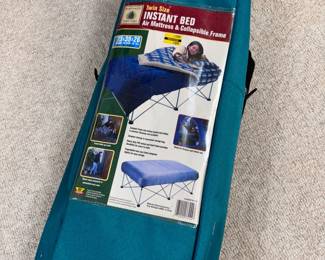 Instant bed camp bed frame for twin air mattress (not included) 