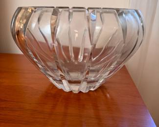 Mikasa Damocles bowl, minor scratches, mostly to bottom, 6"H x 8"W