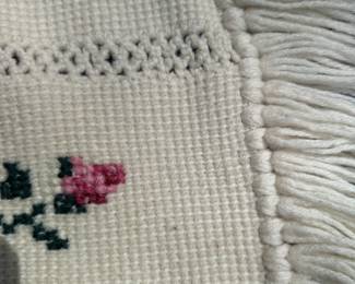 Hand knit afghan - beautiful 