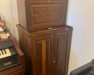 Handcrafted Mahogany Cabinet in the Pre-Sale Now!