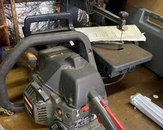 Chainsaw & Tabletop Jigsaw