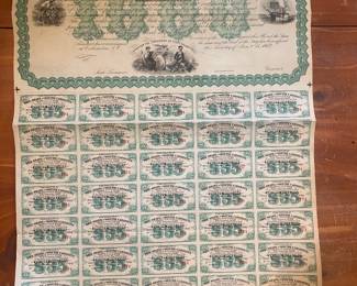 SC $1000 Bond 1869