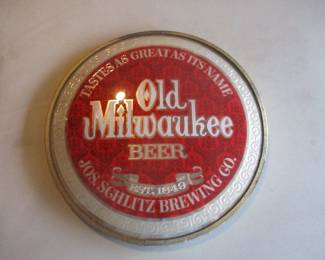 Old Milwaukee beer sign 