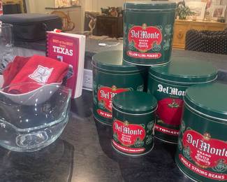 Collectible delmonte cannister set