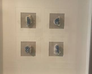 Framed crystal rocks