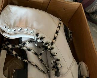 Vintage ice skates
