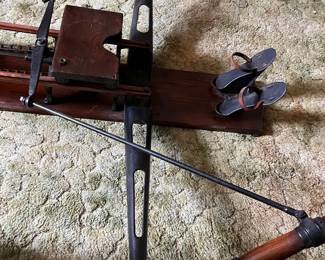 VINTAGE 1940'S ROWING MACHINE FOR BOAT ROWING