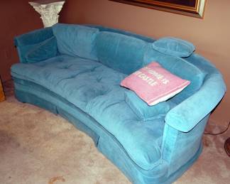 Curved Shaped Couch Sofa