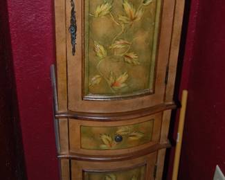 Interesting Tall Narrow Storage Cabinet