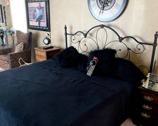 Like New Queen (HUGE) Bed with NICE Mattress