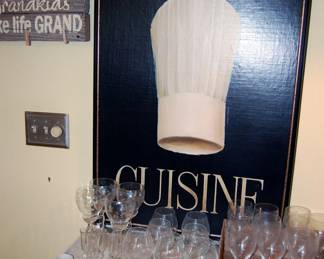 Kitchen Cut Glass & More