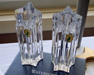 Several Waterford Chrystal Pieces