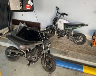 Two electric Burromax bikes