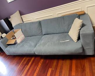 Outstanding quality couch, very comfortable and when originally purchased very high end $$.