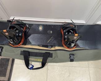 Forecast ERA 159 Snowboard- Burton Step-ons