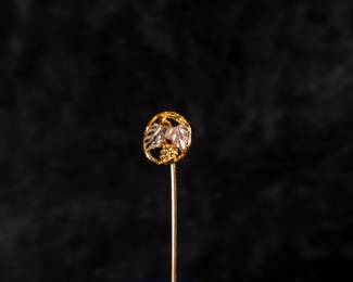 Blackhills 12kt gold stick pin. Total approx. weight is .62 grams and measures 2.5'' long.