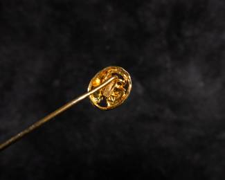 Blackhills 12kt gold stick pin. Total approx. weight is .62 grams and measures 2.5'' long.