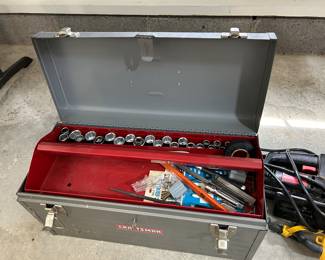 	#110	Craftsman toolbox with tools	SOLD				