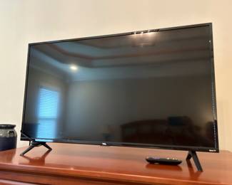 	#43	TCL Roku TV with remote 40"	 SOLD				