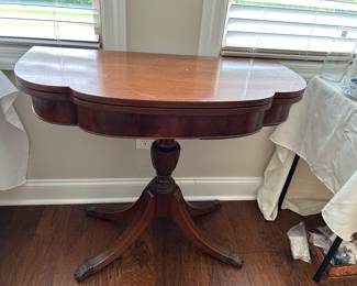 	#27	Vintage flip top game table 36x18-36x30	 SOLD				