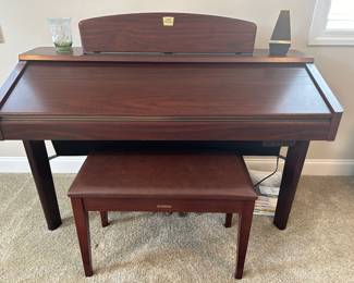 	#57	Yamha Clavinova CVP-208 with music 	 SOLD 				