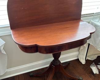 	#27	Vintage flip top game table 36x18-36x30	 SOLD				