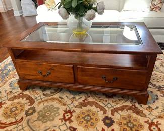 	#13	Kincaid coffee table 48x28x20	 $200.00 				