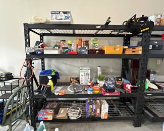 	#106	Metal shelf 75x24X72 SOLD		