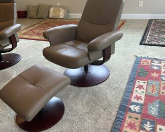 	#56	Contemporary Home Living  swivel recliner	 SOLD				