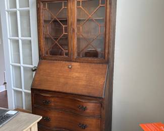 	#6	Antique secretary 30x16x75	 $175.00 				