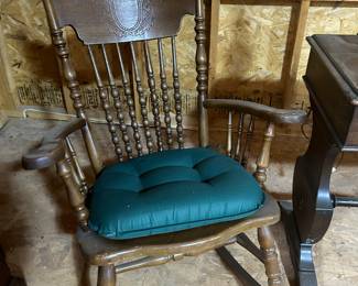 	#65	Vintage rocking chair	 $40.00 				