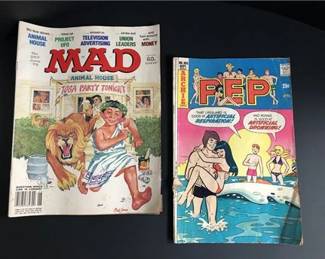 1940s  1976 Mad  Archie Comic Books
