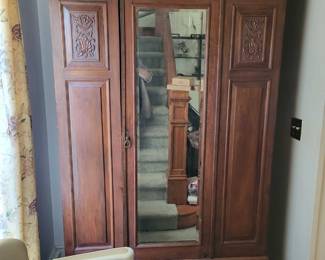 wonderful antique closet wardrobe