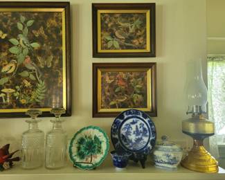 Flow Blue & Majolica