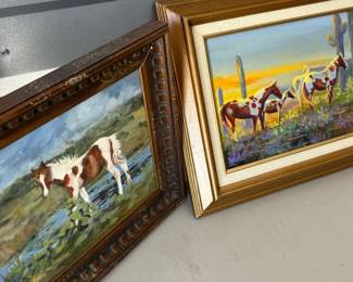 Lyle Couster Oil Paintings Pepita  Wild Paint Horses