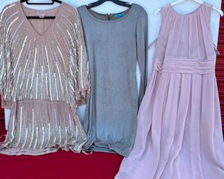 3 Pastel Rose Dresses
