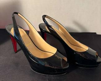 Christain Louboutin Open Toe Sling