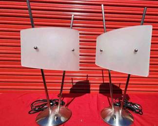 Modern Jetson Style Lamp Set