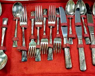 Silverplate and sterling 