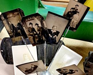 Vintage tin type pics