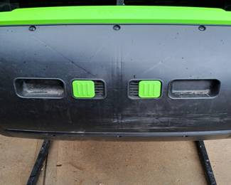 Compost tumbler w/ handle (no doors)