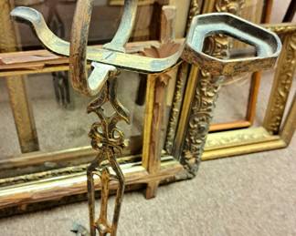 Victorian iron smoking stand