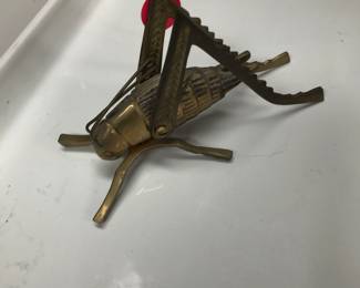 Brass grasshopper 