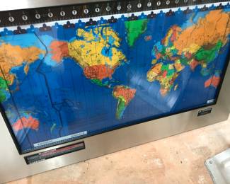 Geochron Kilburg Satin anodized world clock 