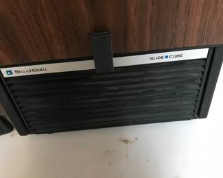 Vintage cube slide projector 