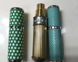 Pocket perfume atomizers