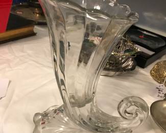 Cornucopia vase 
