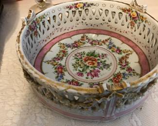 Antique pierced bowl
