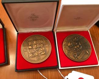 Franklin Mint commemorative medals