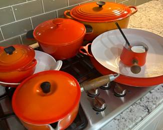 Dansk & Le Creuset Orange is the new neutral